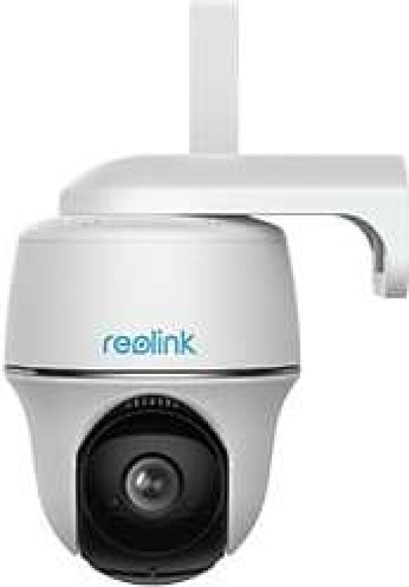 5MP Wireless 4G PT Battery Camera White, With Smart Detection