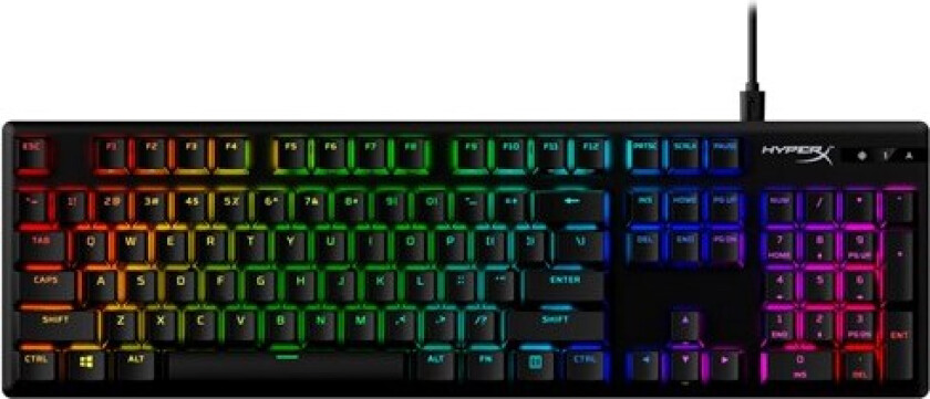 Alloy Origins PBT Mechanical - Aqua - Gamingtastatur - US English - Svart
