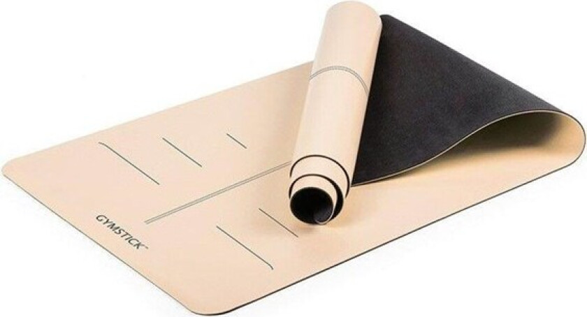 Premium Yoga Mat 172 x 61 x 0.3cm Sand