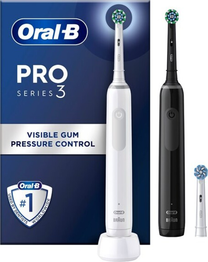 Oral-B Pro3 Duo Black / White