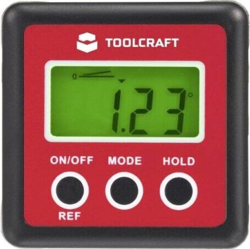 TOOLCRAFT TO-4988565 Digital vinkelmåler 360 °