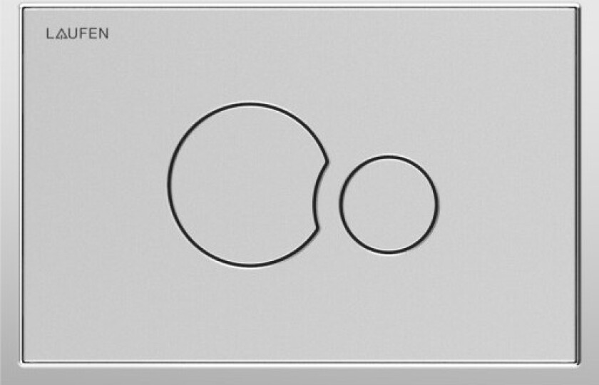 Lis AW106 betjeningsplate, matt krom