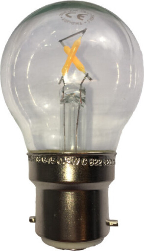 Led Proxima G45 B22 C822 65lm 0,9W 15000H klar