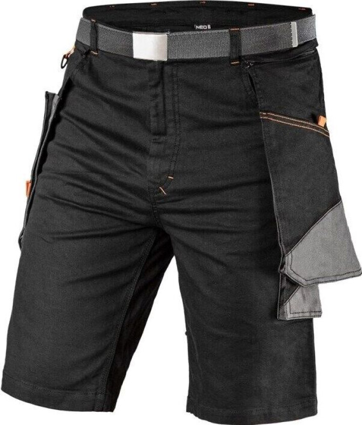 HD Slim Work Shorts, Belt, Size L