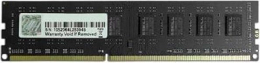 Value DDR3-1600 C11 SC - 4GB