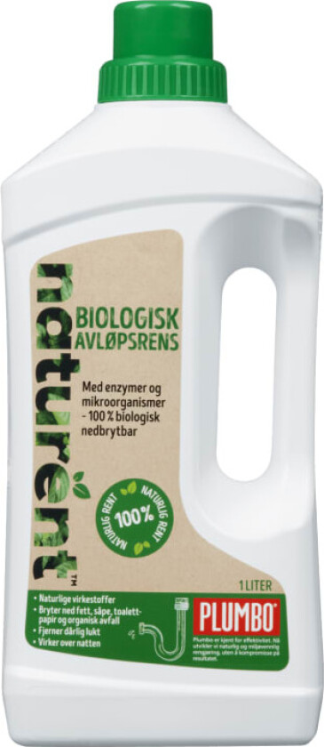Plumbo Narurent Biologisk Avløpsrens 1l