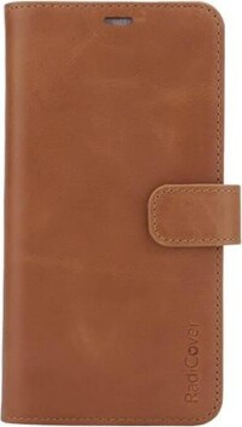 Radiationprotected Mobilewallet Leather iPhone 11 Pro Max 2in1 Magnetic Case Brown 3-Led RFID