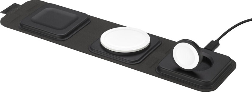Zagg Mophie 3-in-1 Travel Charger With Magsafe Grå