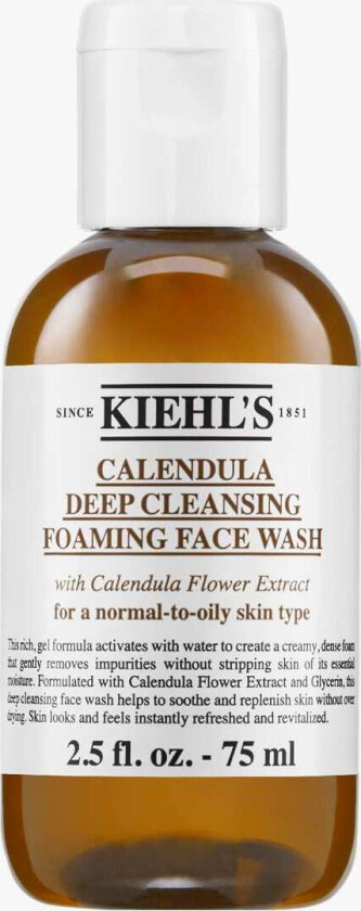 Calendula Deep Cleansing Foaming Face Wash (Størrelse: 75 ML)