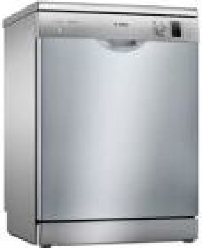 Serie 2 SMS25AI07E, Frittstående, Full størrelse (60 cm), Rustfritt stål, Rustfritt stål, Knapper, Rotasjon, LED