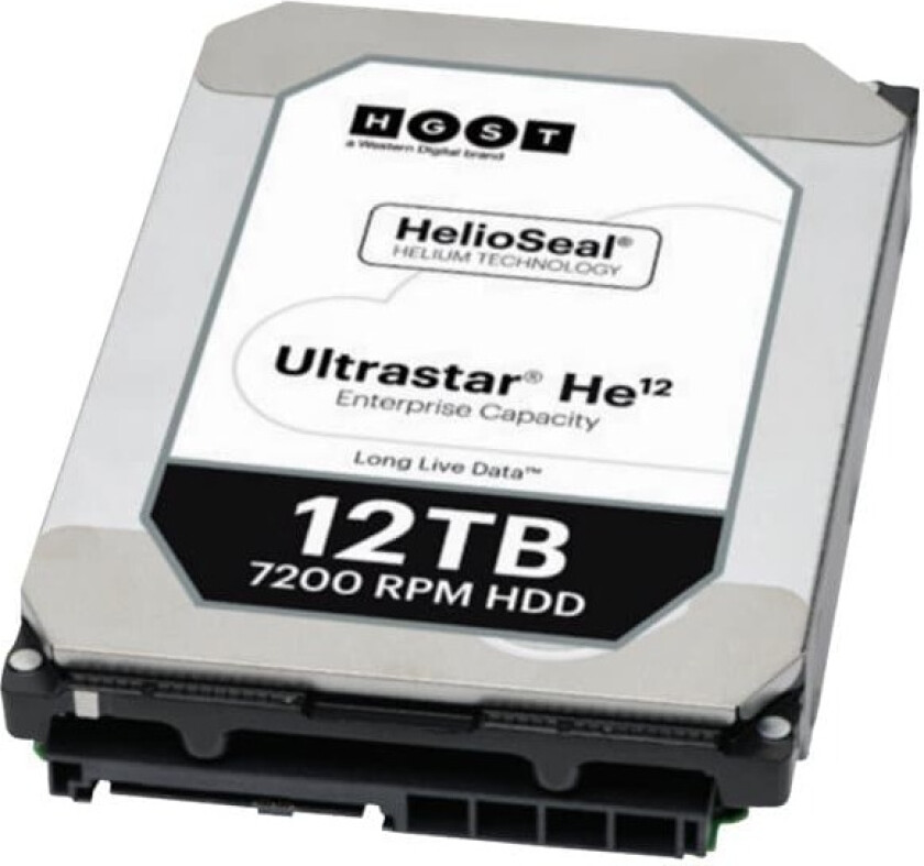 Wd Ultrastar Dc Hc520 512e Se 12tb 3.5" 7,200rpm Sata-600