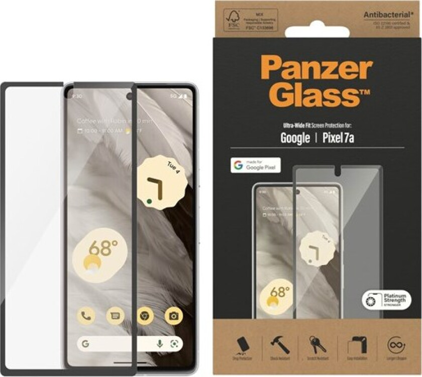 Panzerglass Ultra-wide Fit Google Pixel 7a