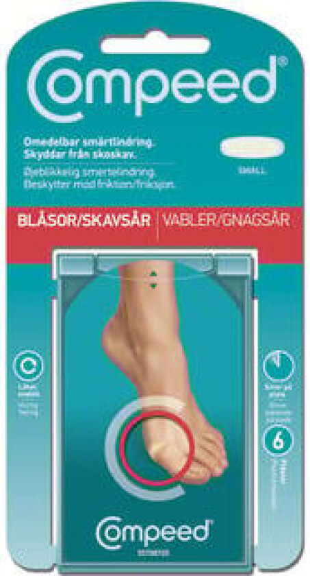 Plaster Gnagsår Small 6stk