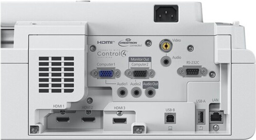 Prosjektor EB-750F - 3LCD projector - ultra short-throw - 802.11a/b/g/n/ac wireless / LAN/ Miracast - white - 1920 x 1080 - 0 ANSI lumens
