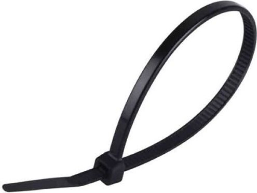 Gelia 4011133241 Buntebånd 540 x 7,5 mm, svart, 100-pakning