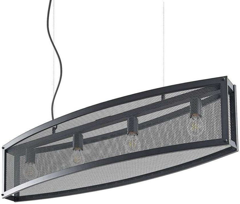 Mizgin hengelampe med gitter 4 lyskilder