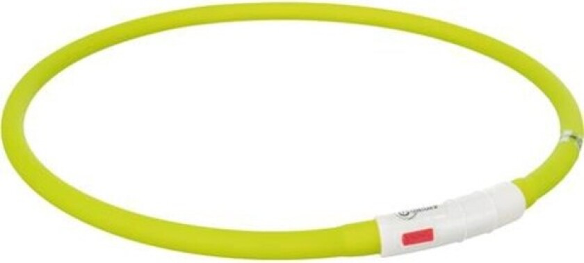 Trixie LED Hundehalsbånd med USB 70 cm (Grønn)