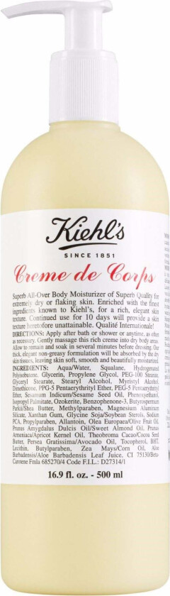 Creme de Corps Pump 500 ml