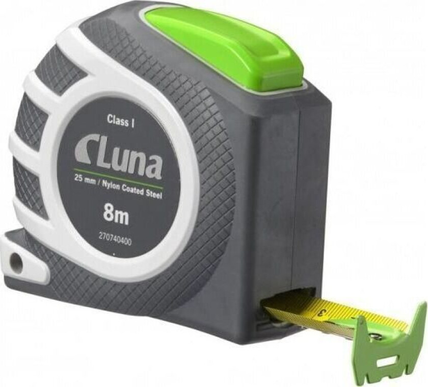Luna LAL Auto Lock målebånd 8 m