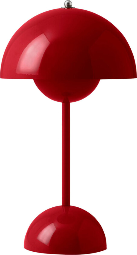 Flowerpot VP9 Vermilion Red