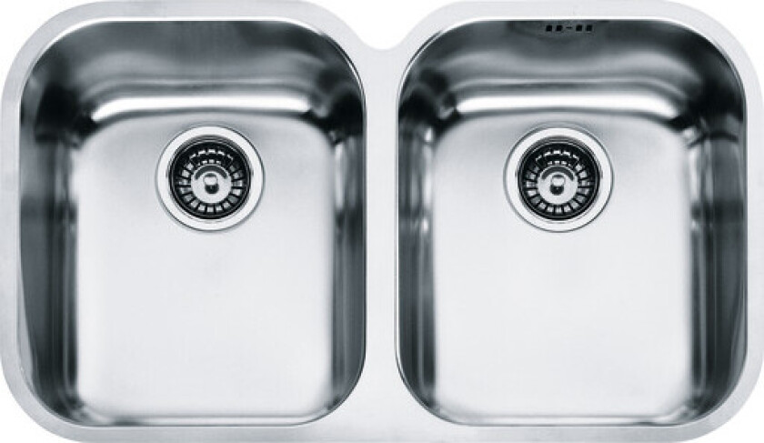 Armonia AMX 120 kjøkkenvask, 76,5x45 cm, rustfritt stål