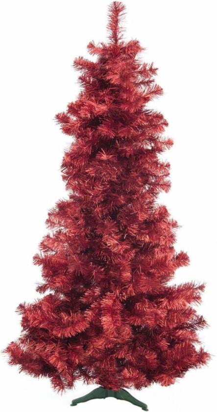 Europalms Juletre Futura Rød Metallic, 210cm
