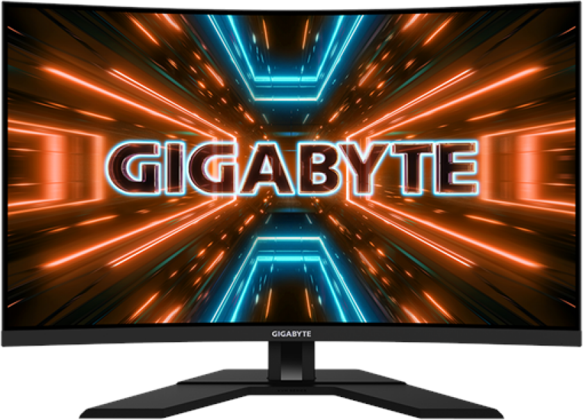31.5" GIGABYTE M32UC - 3840x2160 (4K / UHD) - 160Hz - SS VA - 18W USB-C HUB - Curved - 1 ms - Skjerm