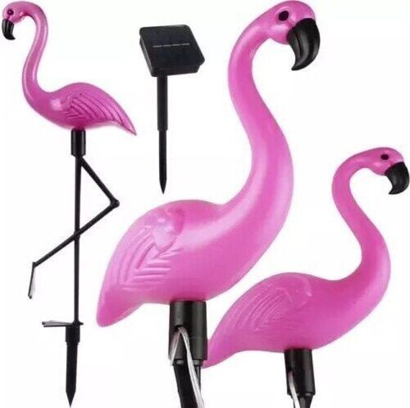 Trädgårdslampa Flamingo - Solcell