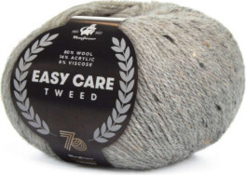 Easy Care Tweed Garn 452 Lys grå