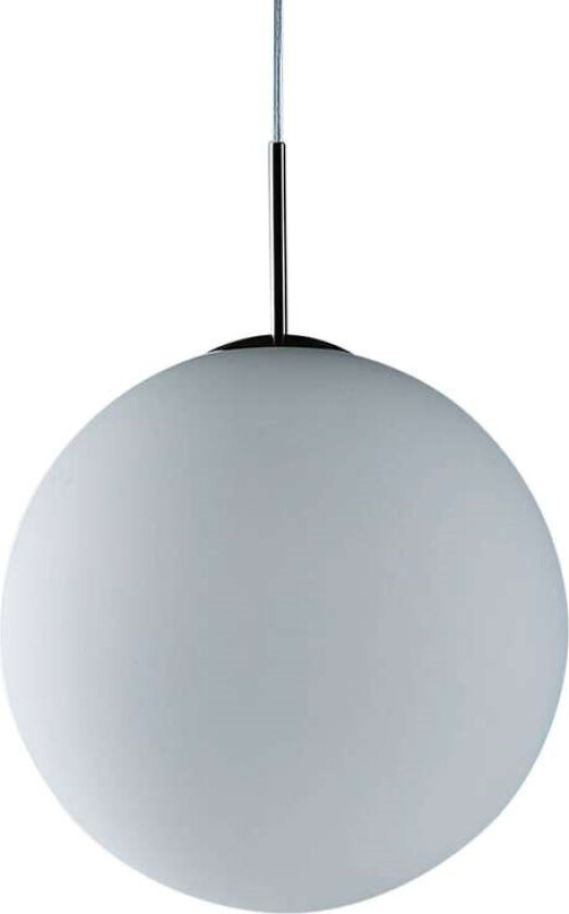 Kule-hengelampe Marike av opalglass, 40 cm