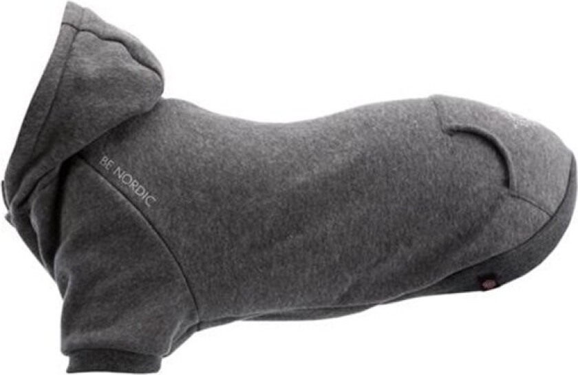 Be Nordic Hundegenser Hoodie Grå (40 cm)