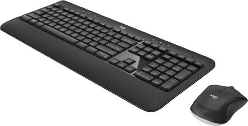 MK540 Advanced - keyboard and mouse set - Czech - Tastatur & Mussett - Tsjekkisk - Svart