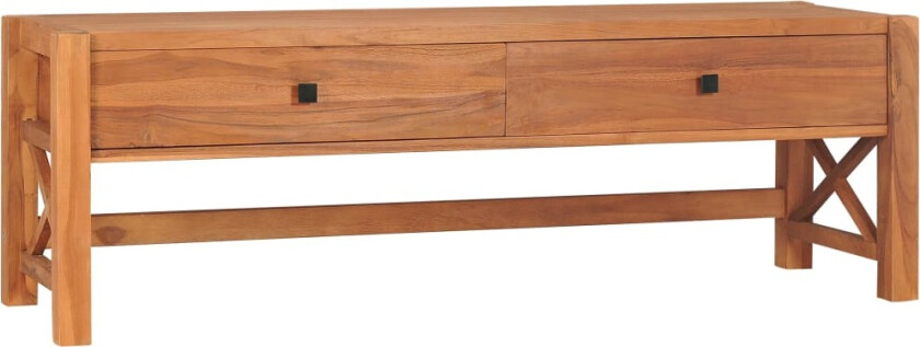 TV-benk 140x40x45 cm teak