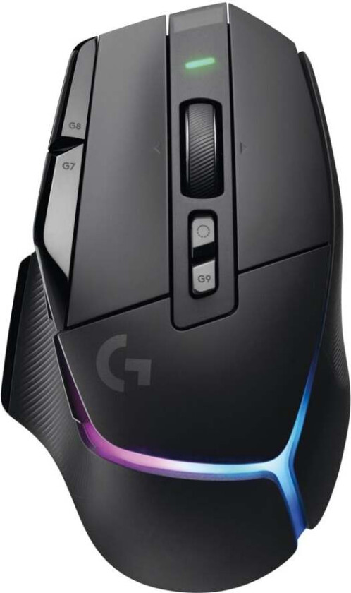 G502 X Plus Trådløs Gaming Mus Rgb - Svart