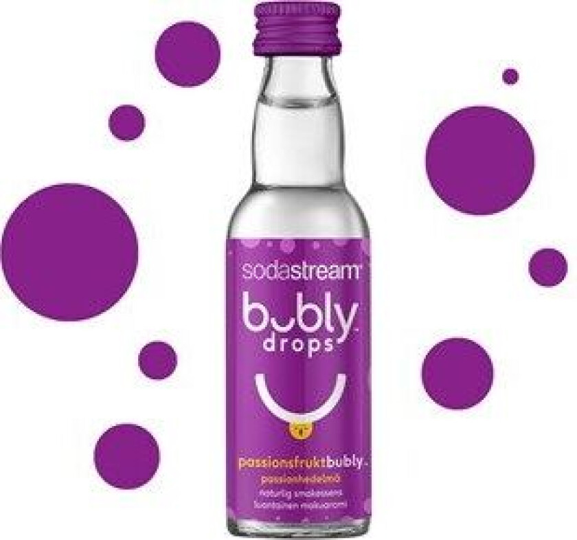 SodaStream Bubly Passion Fruit