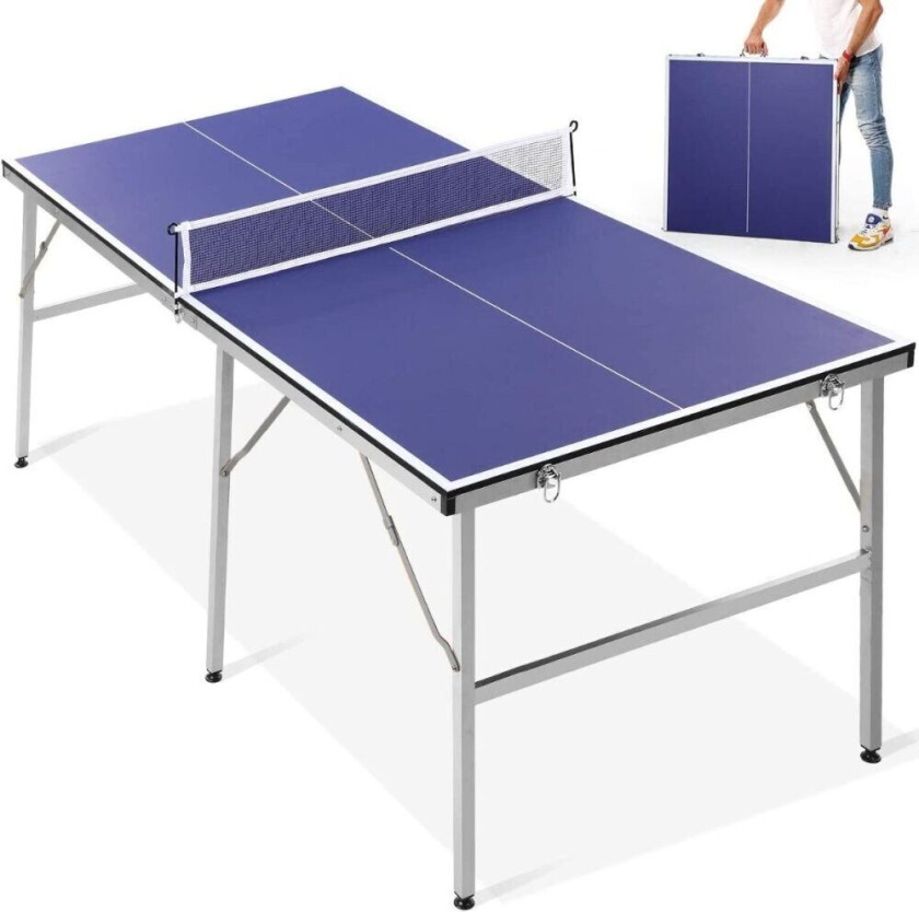 Odin Bordtennisbord 180x92x76cm - 12mm MDF - inkl. 1 net, 3 Baller & 2 Bats