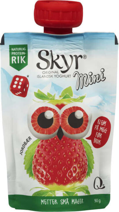 Skyr Mini Jordbær 90g