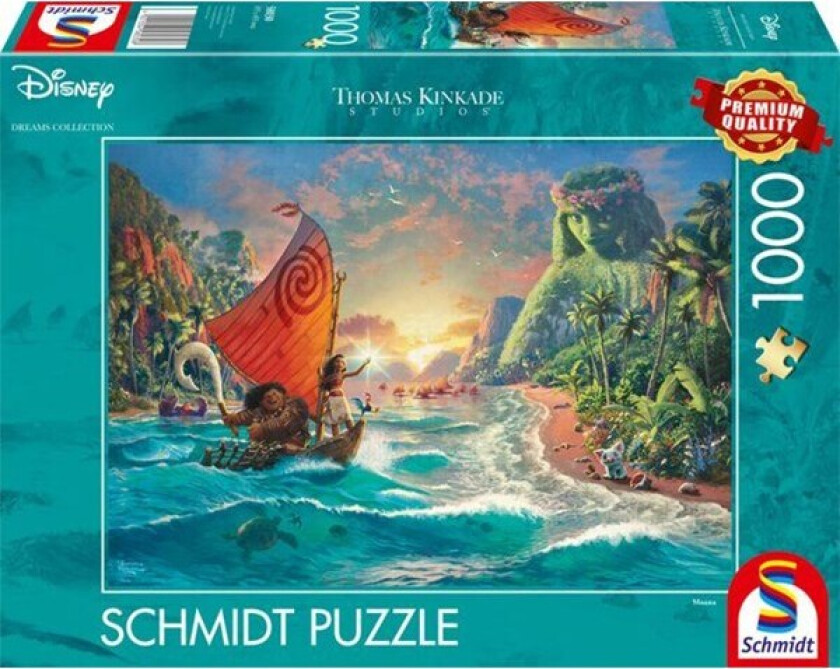 Thomas Kinkade: Disney Vaiana Moana 1000p Gulv