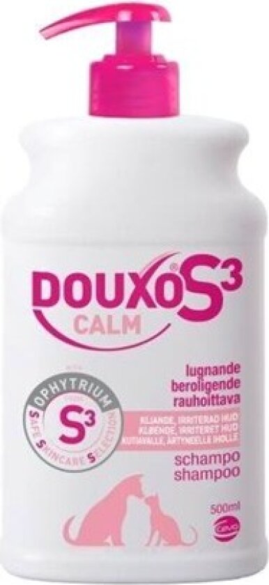 S3 Calm sjampo til hund og katt 500 ml