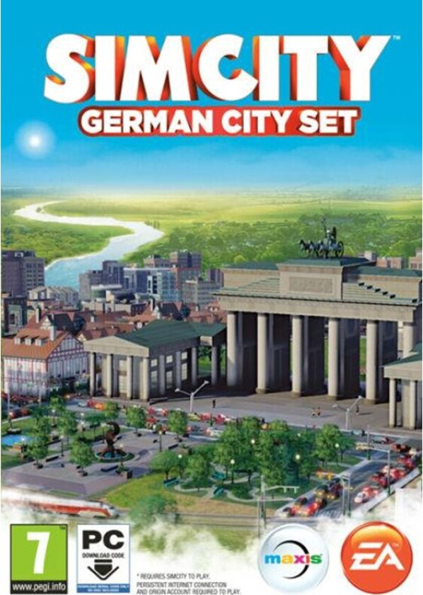 SimCity: German City Set (Code in a Box) - Windows - Strategi