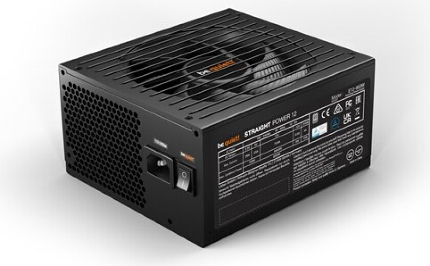 Straight Power 12 Platinum 850W Strømforsyning (PSU) - 850 Watt - 135 mm - 80 Plus Platinum sertifisert