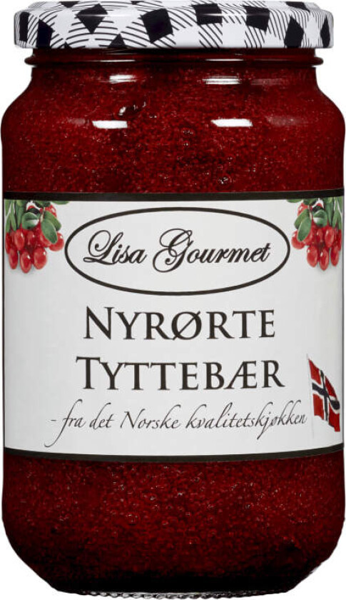 Tyttebær Nyrørte 365g