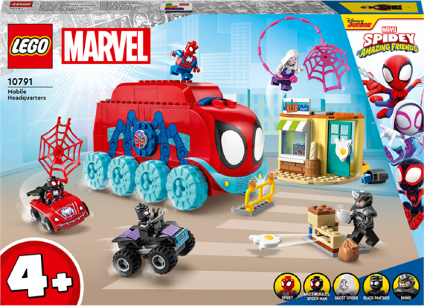 Lego Marvel - Team Edderkoppens Hovedkvarter 10791