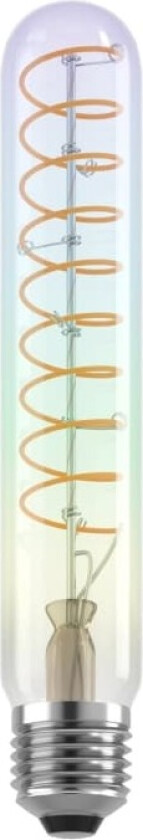 Eglo - LED-filamentlyspære - form: T30 - E27 - 4 W (ekvivalent 21 W) - varmt hvitt lys - 2000 K - iriserende