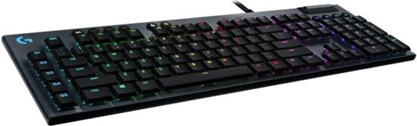 G915 LIGHTSPEED Wireless GL Linear - US - Gamingtastatur - Amerikansk Engelsk - Svart