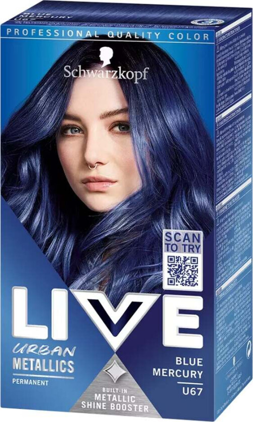 Live Urban Metallics U67 Blue Mercury