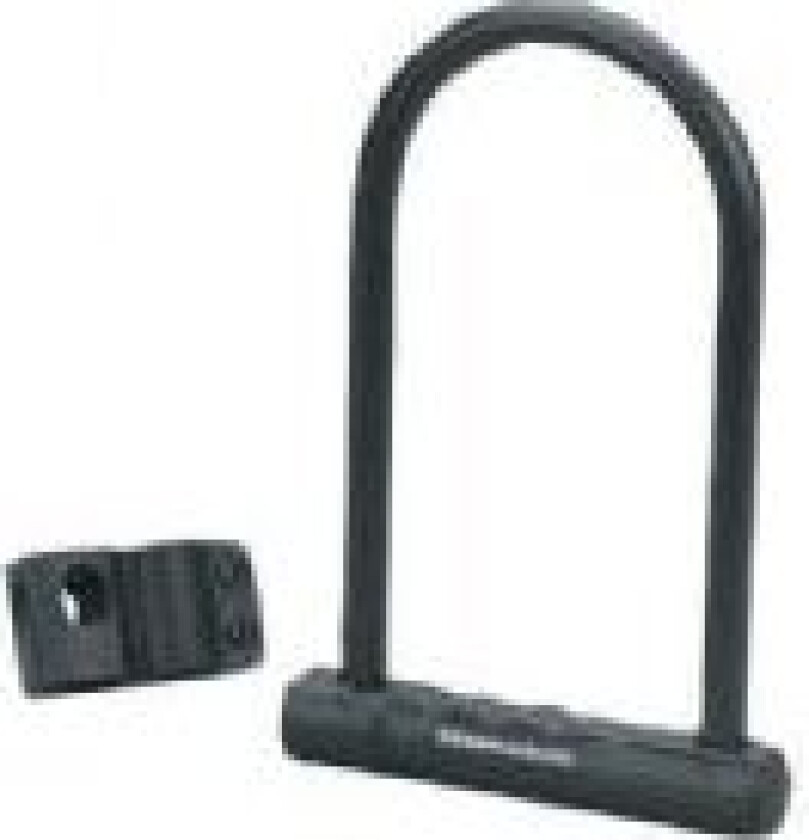 MASTER LOCK 8170EURDPRO, U-lås, Sort, Stål, Vinyl, 20 cm