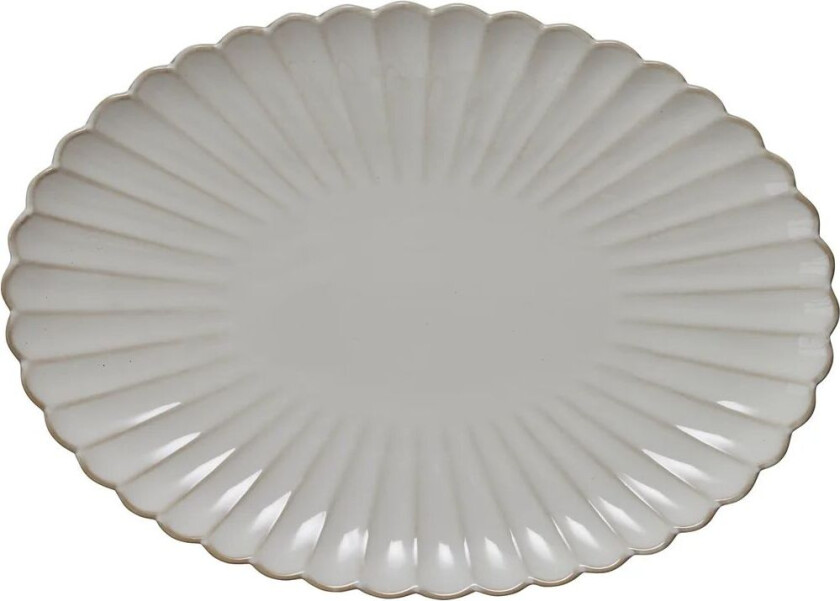 Camille serveringssål 36x25,5 cm Off White