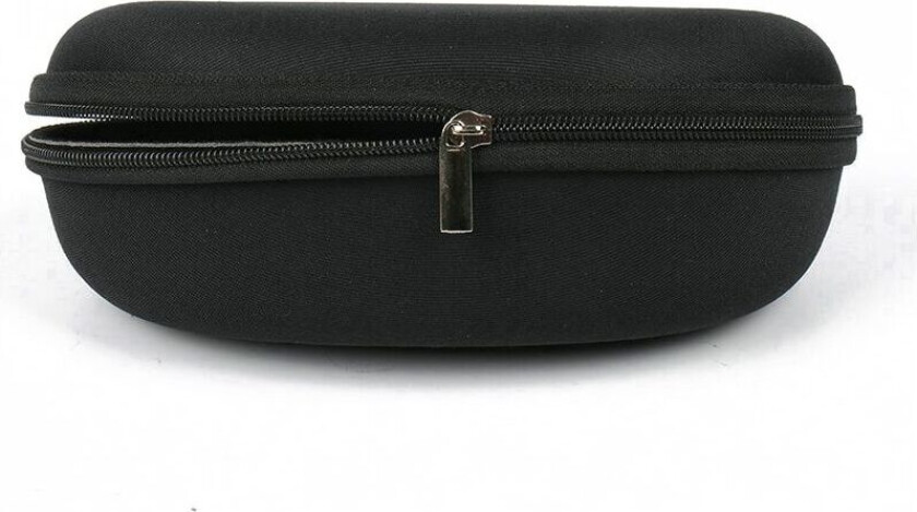 INF Brilleetui med glidelås Svart