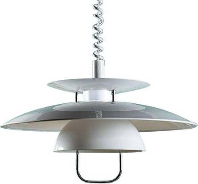 Hengelampe Nadija, hvit